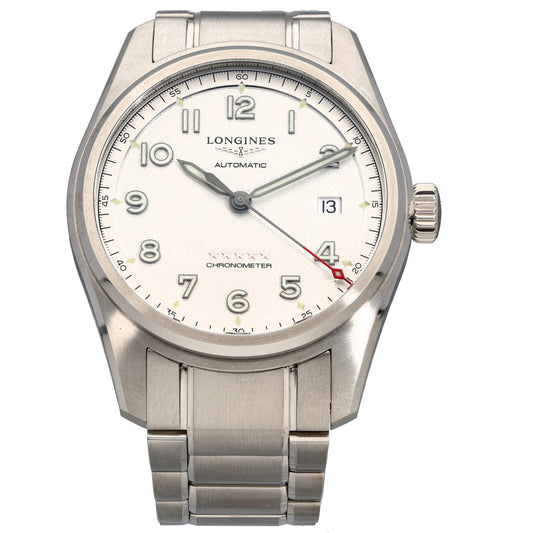 Longines Spirit L3.810.4 40mm Stainless Steel Watch