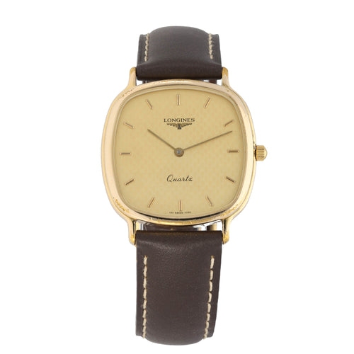 Longines Vintage 31mm Gold Plated Mens Watch