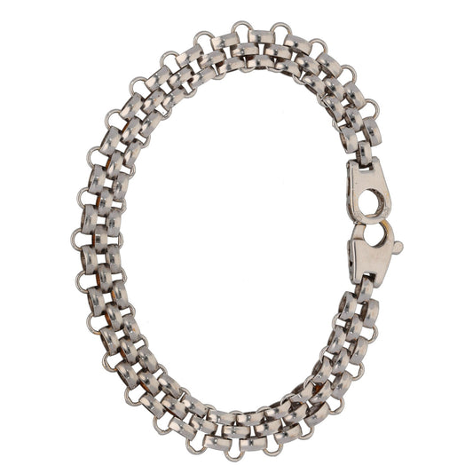 9ct White Gold Alternative Bracelet