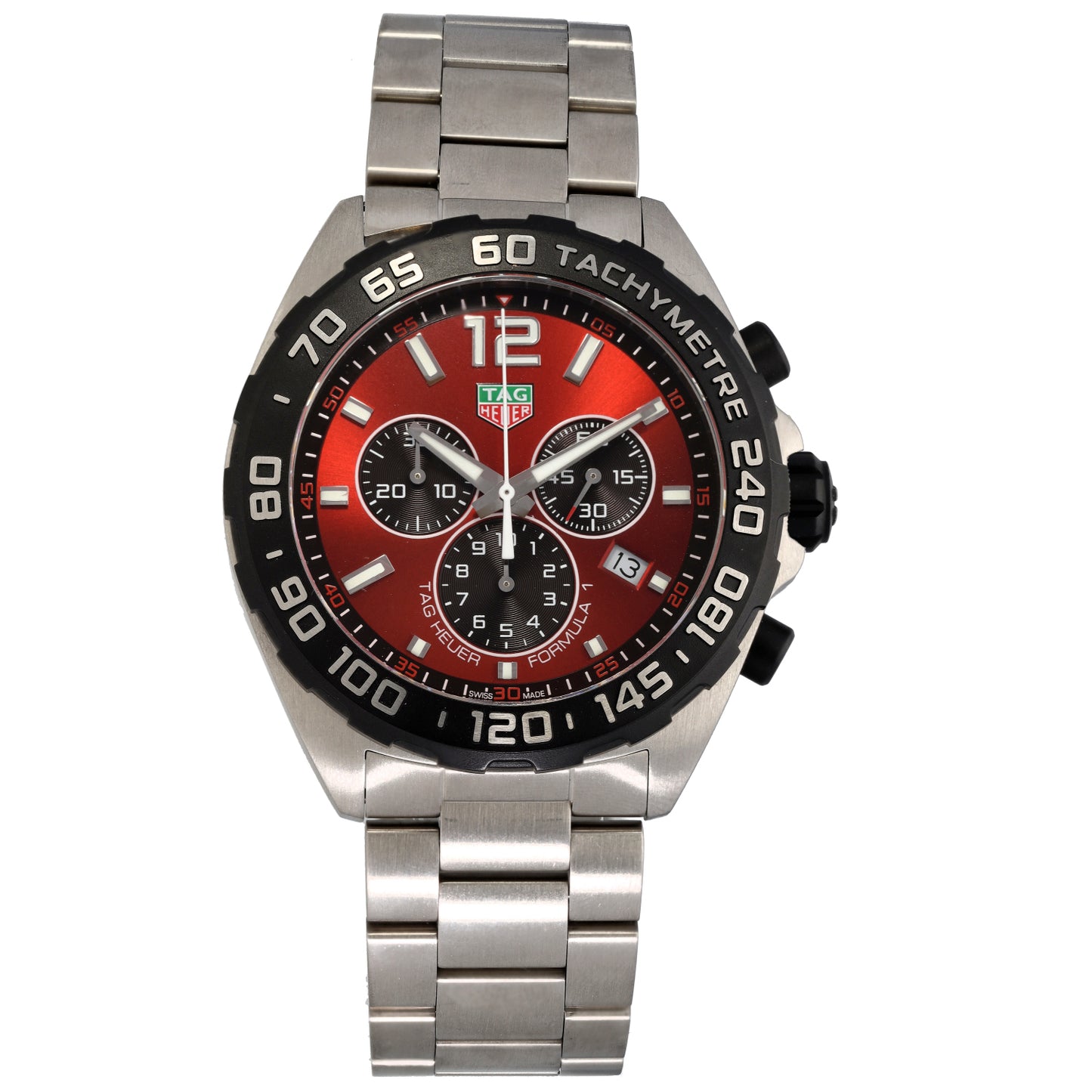 Tag Heuer Formula 1 CAZ101AN 43mm Stainless Steel Watch