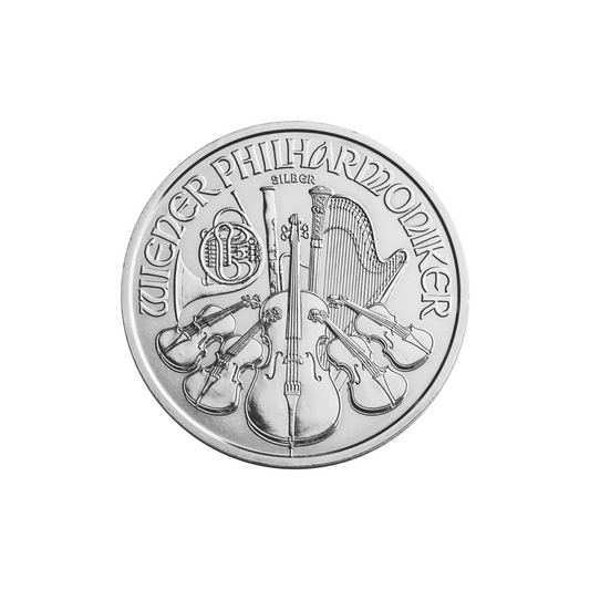 Fine Silver 1oz Austria Philharmoniker Coin - Various Dates