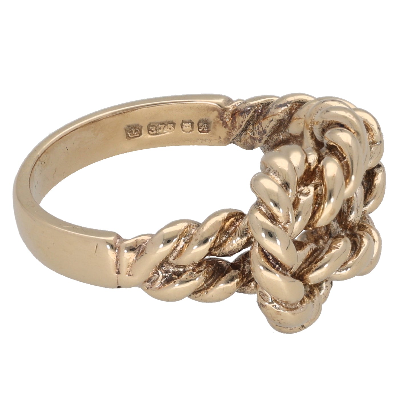 9ct Gold Knot Ring Size M