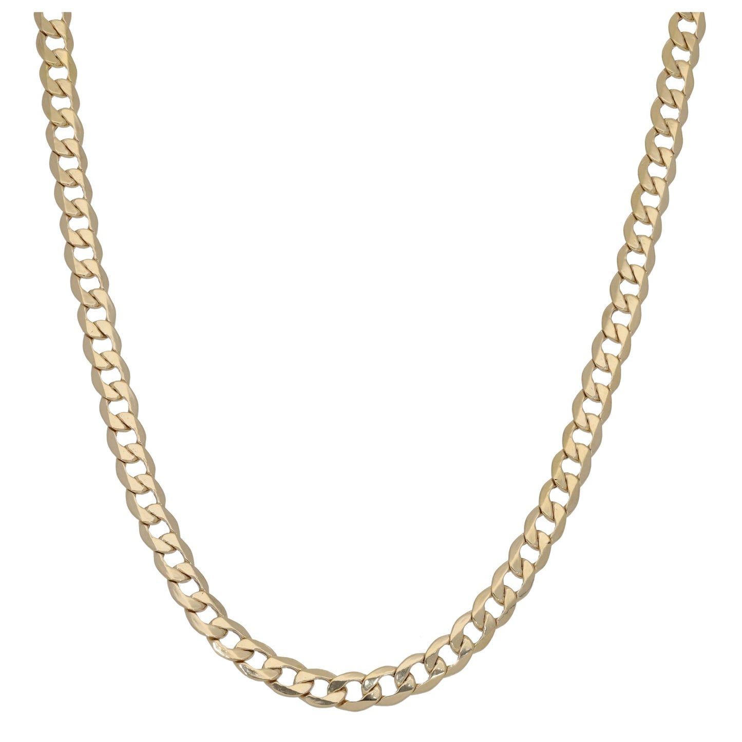 9ct Gold Curb Chain 20"