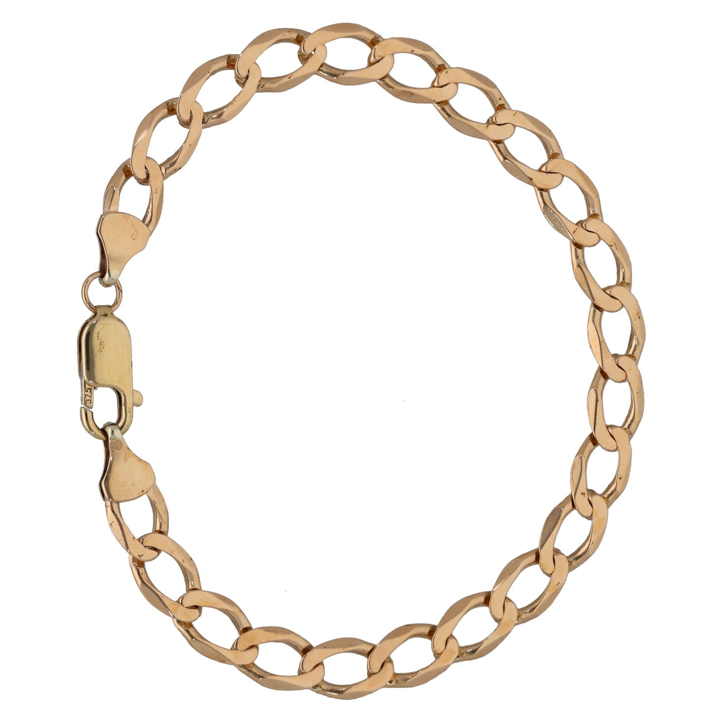 9ct Gold Curb Bracelet