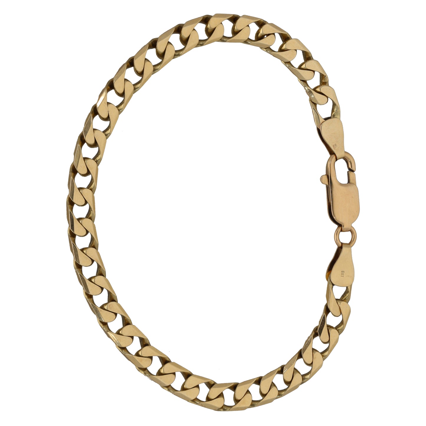 9ct Gold Curb Bracelet