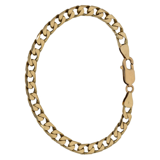 9ct Gold Curb Bracelet