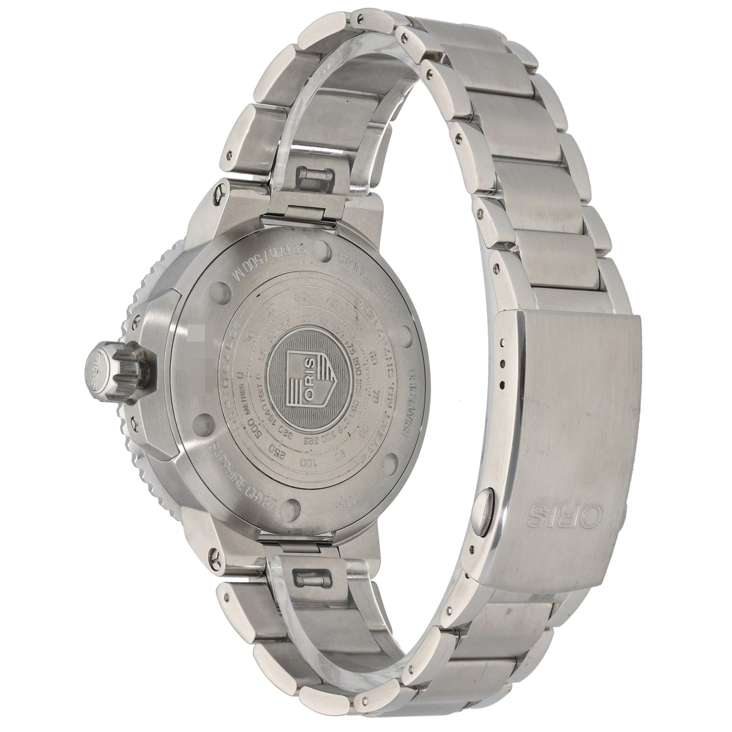 Oris Aquis Depth Gauge 7755 43mm Stainless Steel Watch