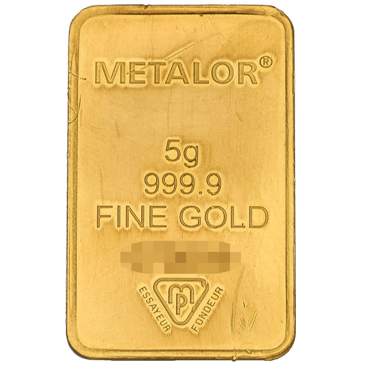 24ct 5g Gold Bar