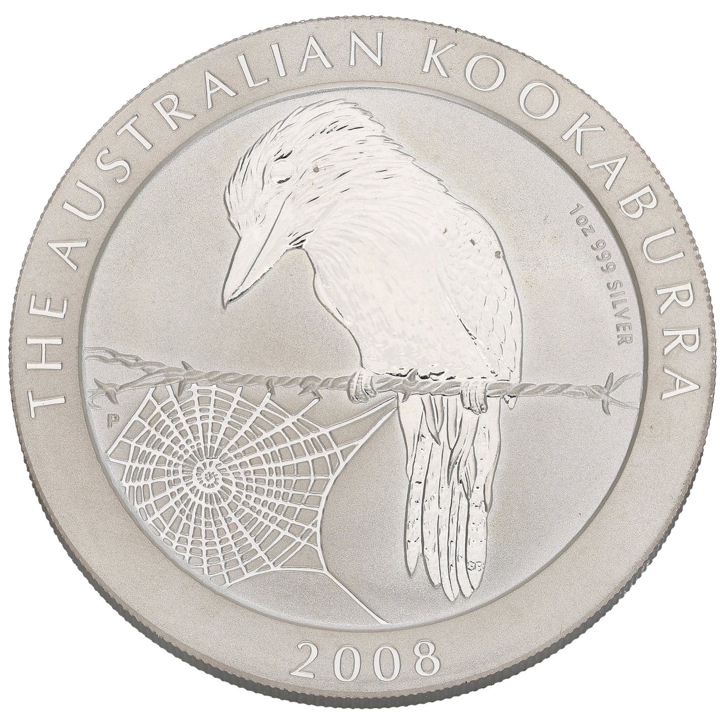 Fine Silver The Australian Kookaburra 1 OZ Coin 2008