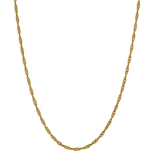 22ct Gold Singapore Chain 26"