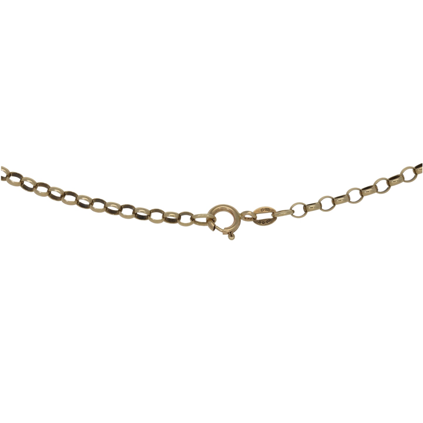 9ct Gold Belcher Chain 24"