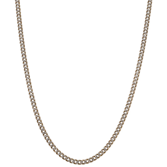 9ct Gold Curb Chain 18"