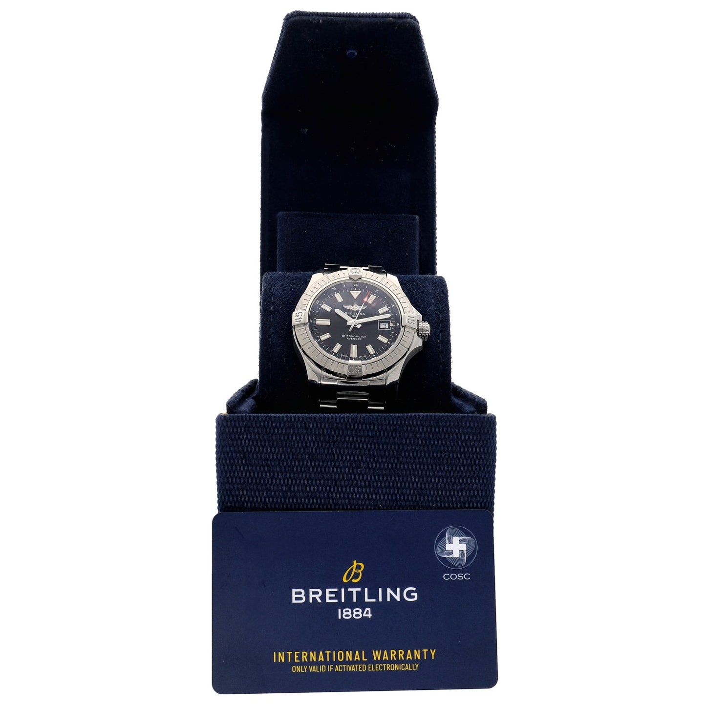 Breitling Avenger A17318 43mm Stainless Steel Watch