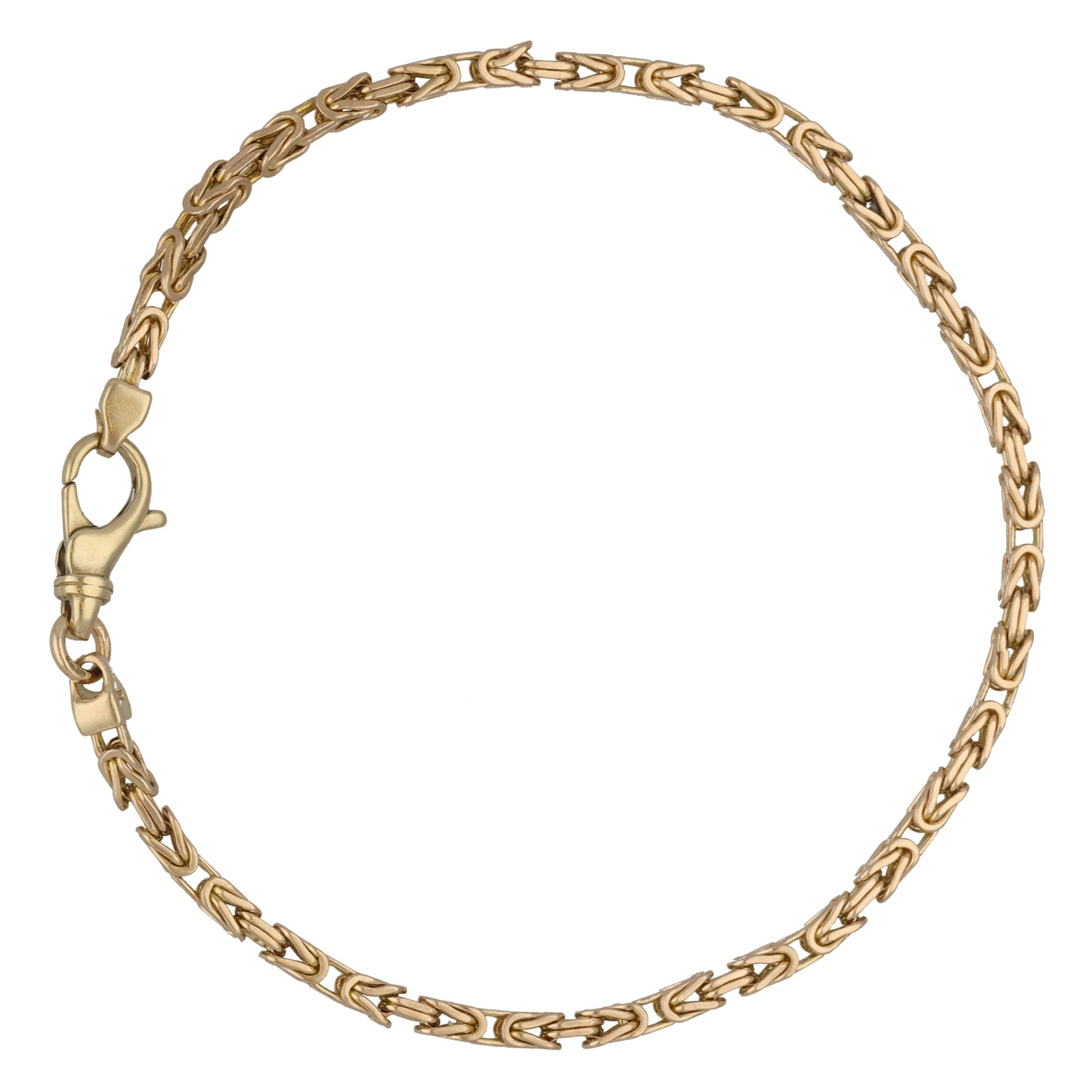 9ct Gold Byzantine Bracelet