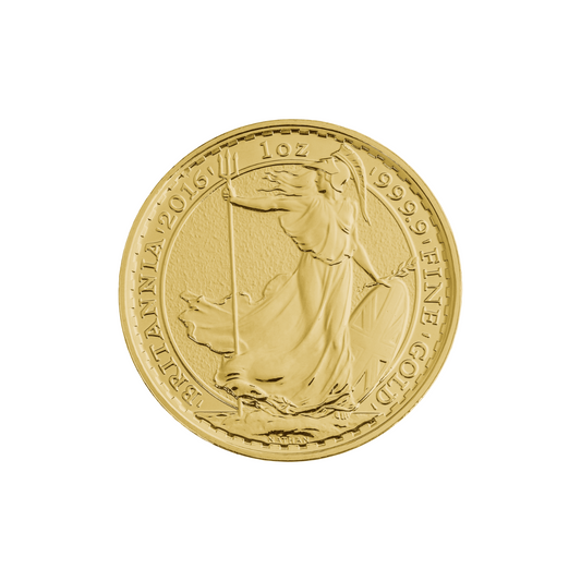 24ct Gold Queen Elizabeth II Privy Edge Monkey 1oz Britannia Coin 2016