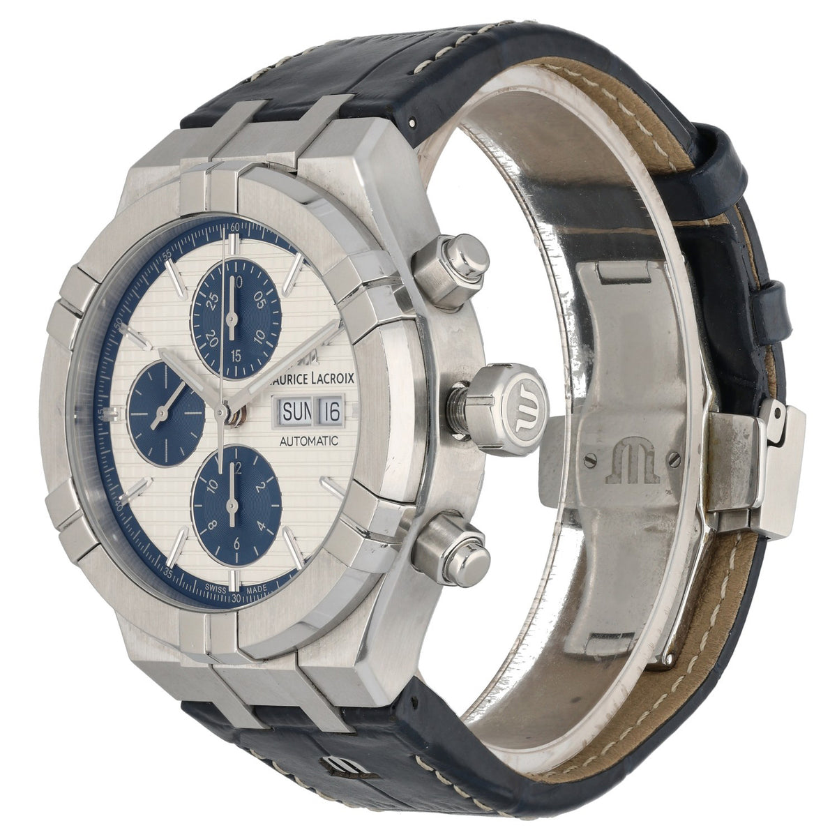 Maurice Lacroix Aikon AI6038 44mm Stainless Steel Watch