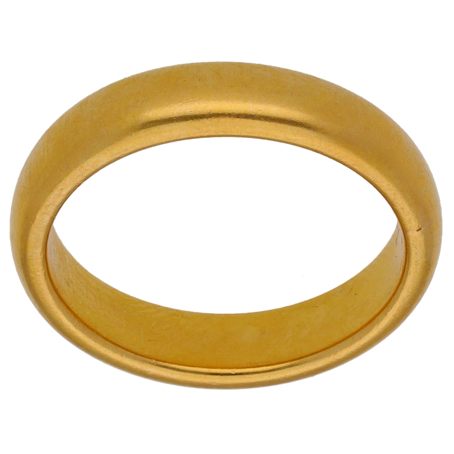 22ct Gold Plain Wedding Ring Size L