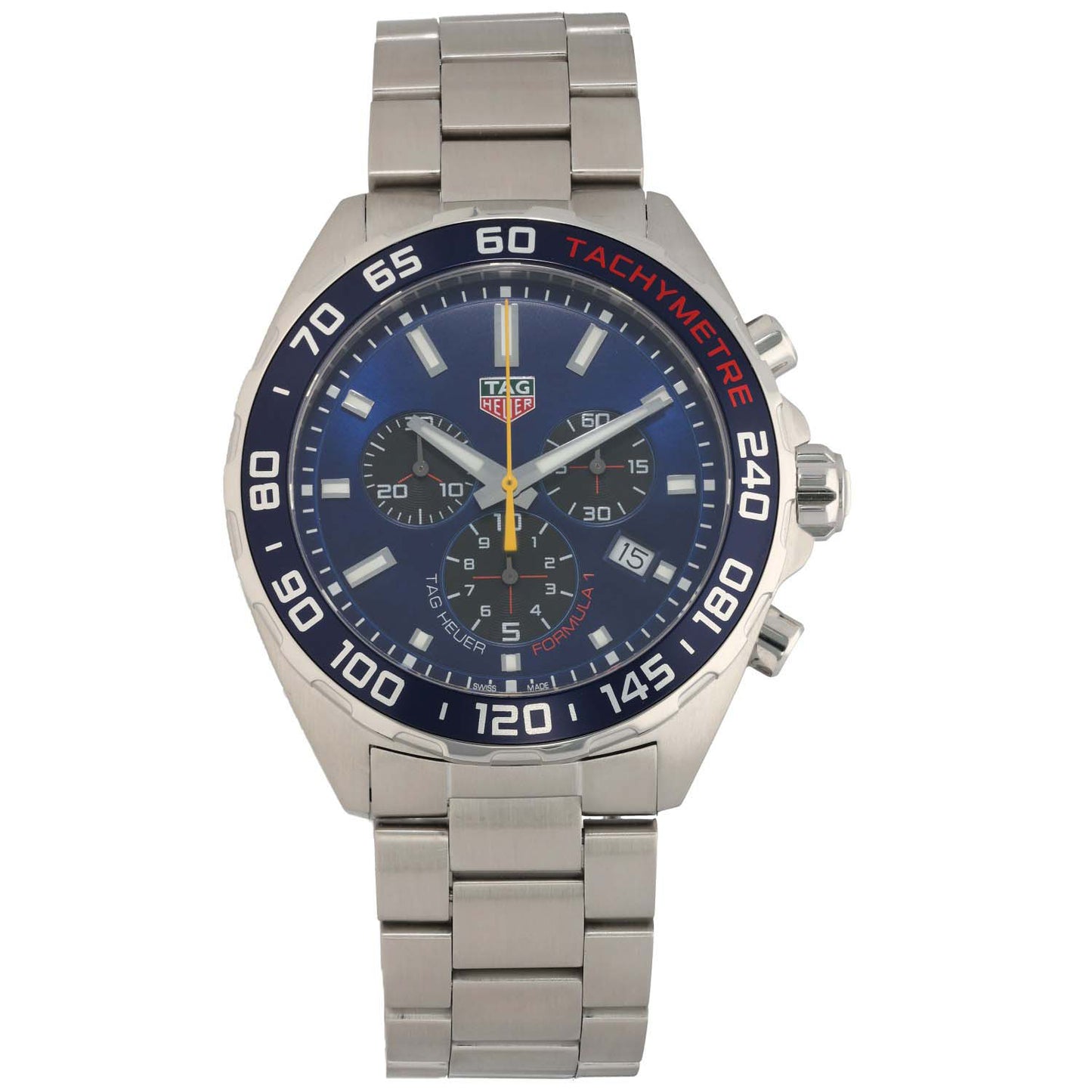 Tag Heuer Formula 1 CAZ101AK 43mm Stainless Steel Watch