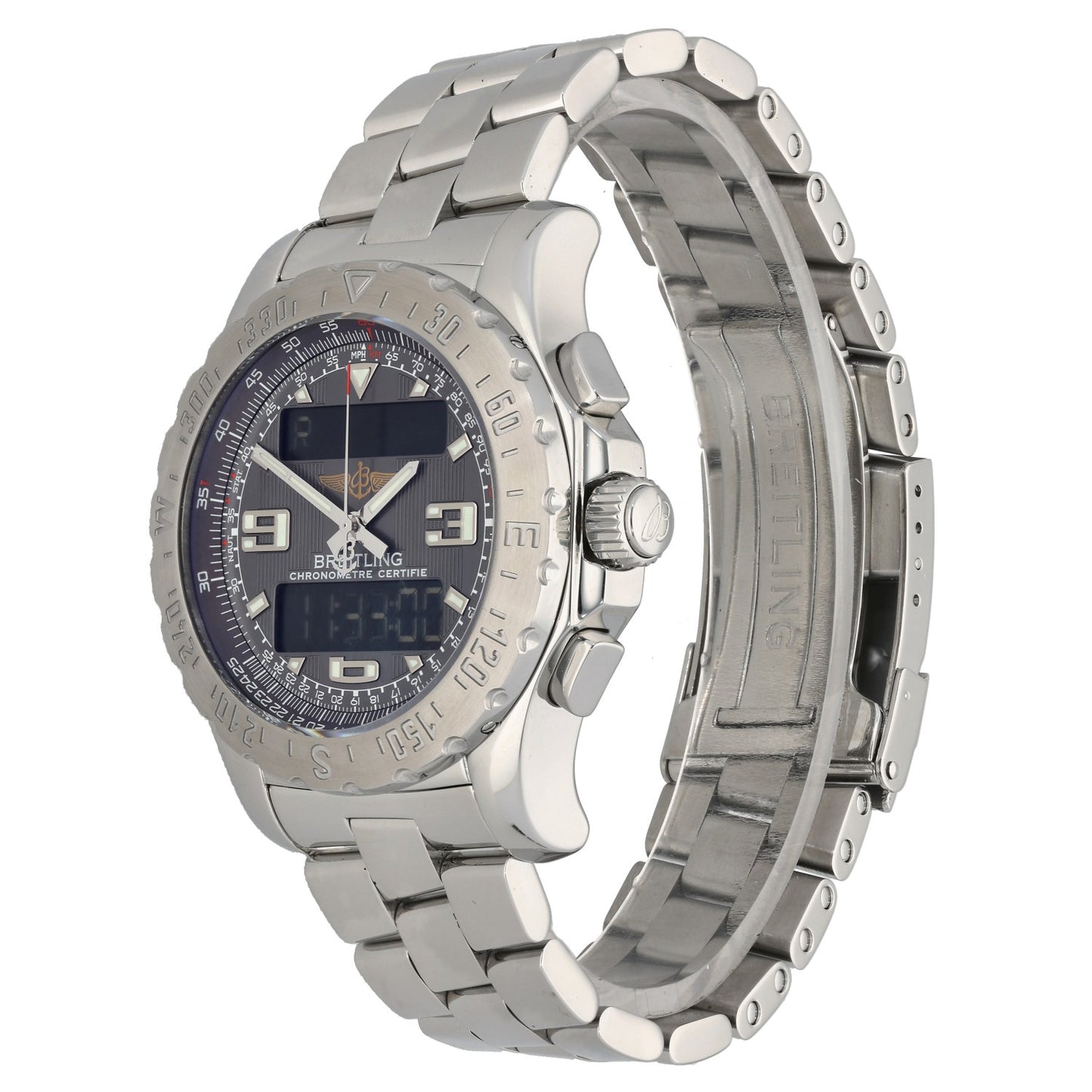 Breitling Airwolf A78363 43mm Stainless Steel Watch