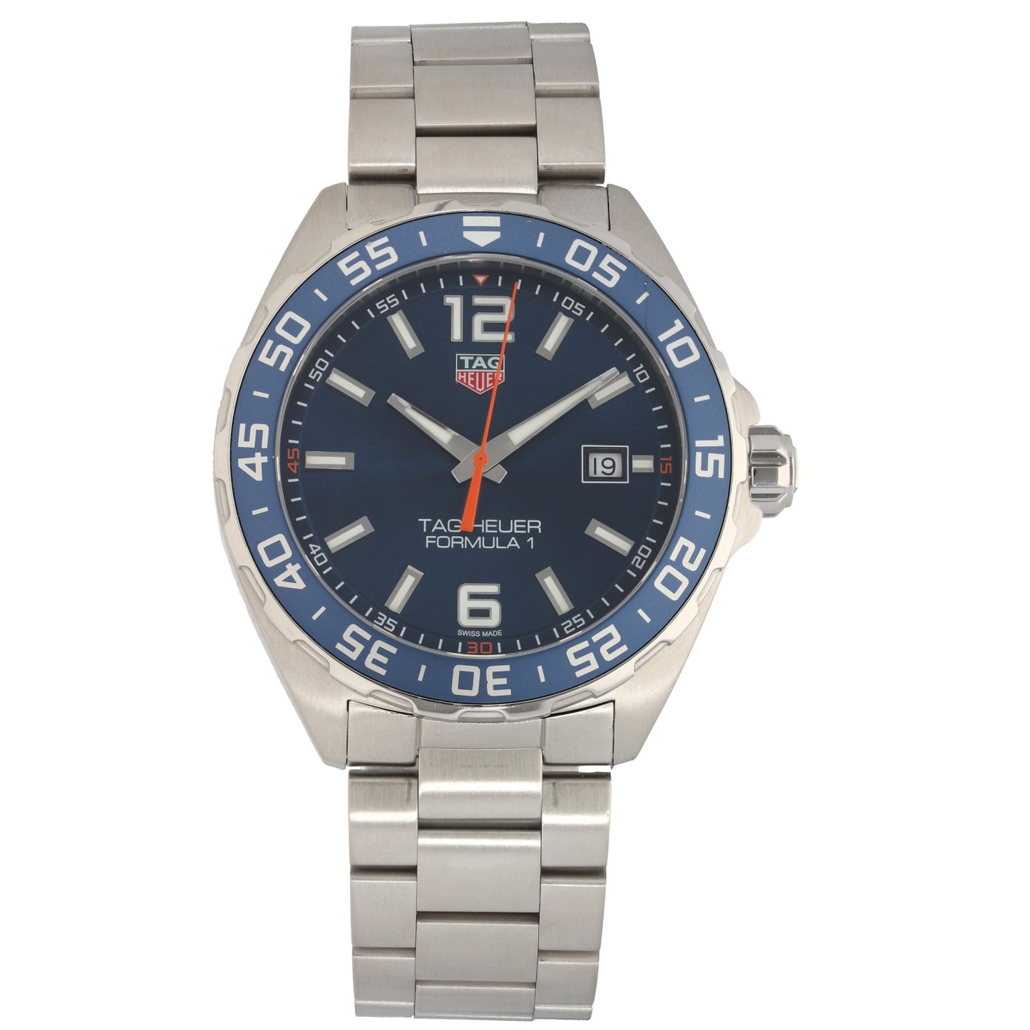 Tag Heuer Formula 1 WAZ1010 43mm Stainless Steel Watch