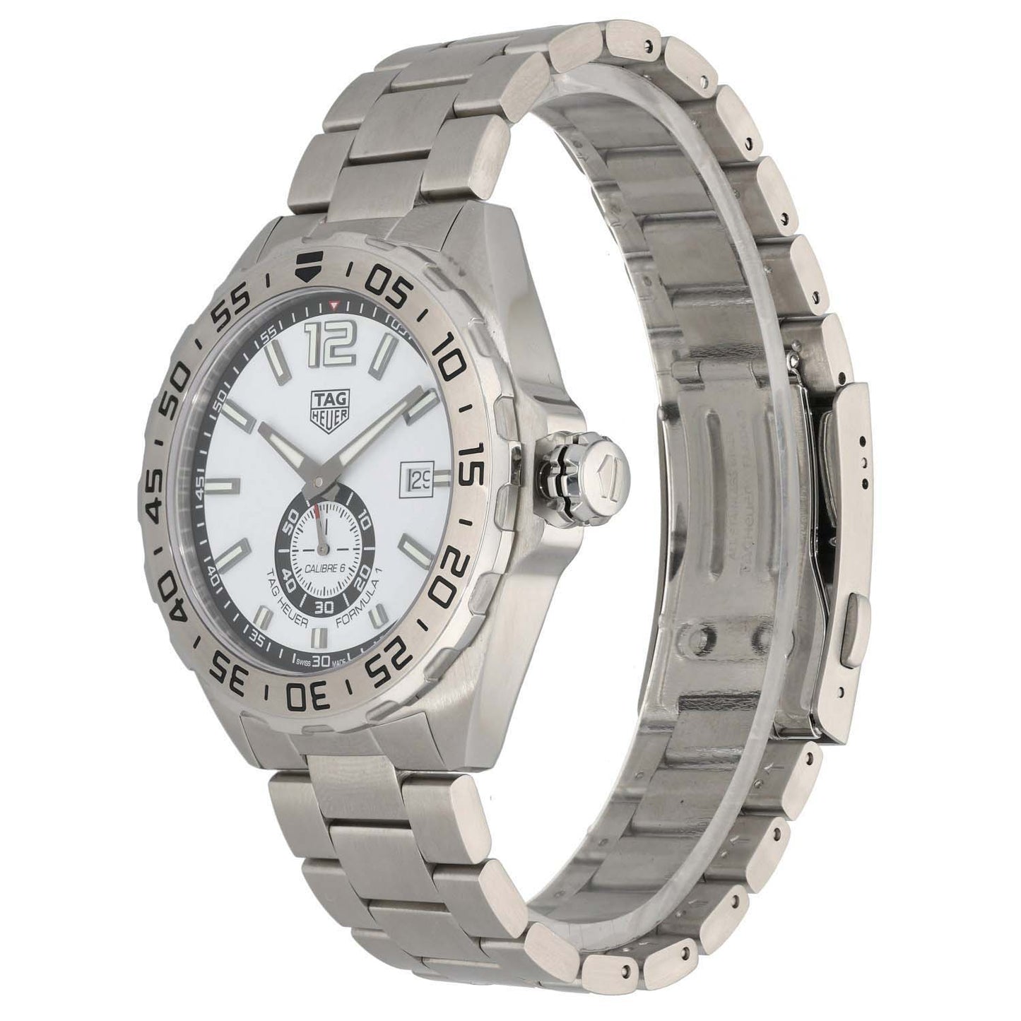 Tag Heuer Formula 1 WAZ2013 43mm Stainless Steel Watch