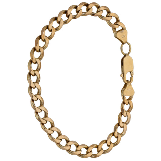 9ct Gold Curb Bracelet
