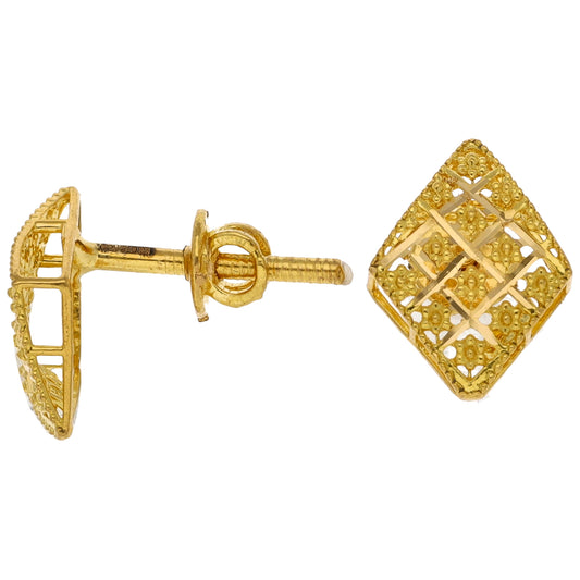 New 22ct Gold Stud Earrings