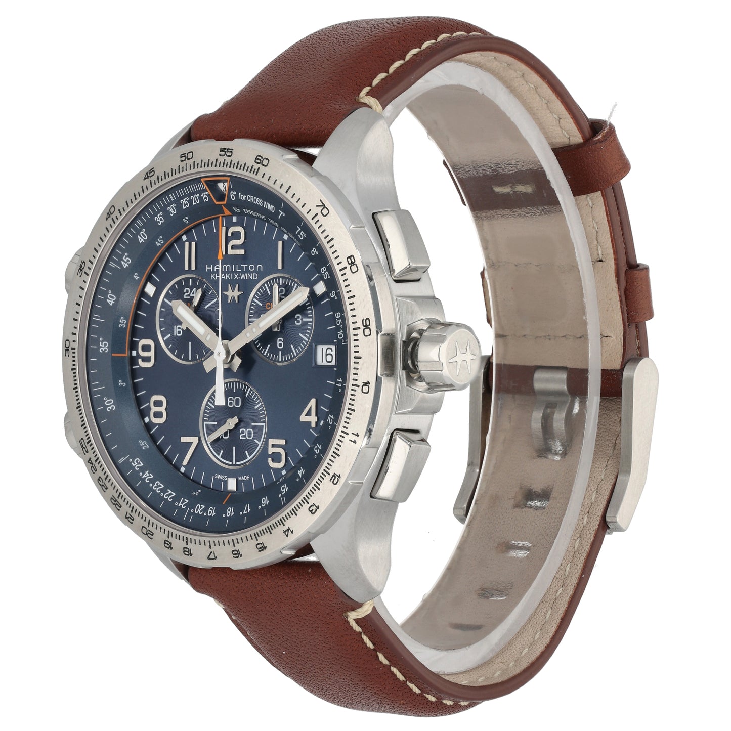 Hamilton Khaki Aviation X-Wind H779220 47mm Stainless Steel Watch