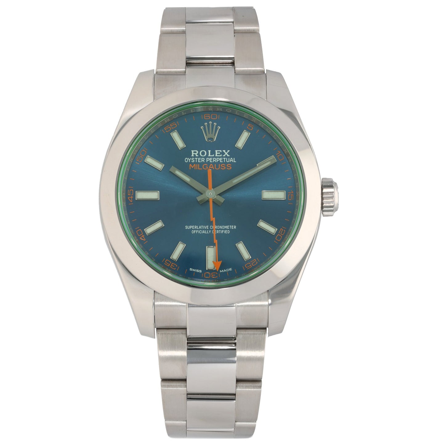 Rolex Milgauss 116400 40mm Stainless Steel Watch