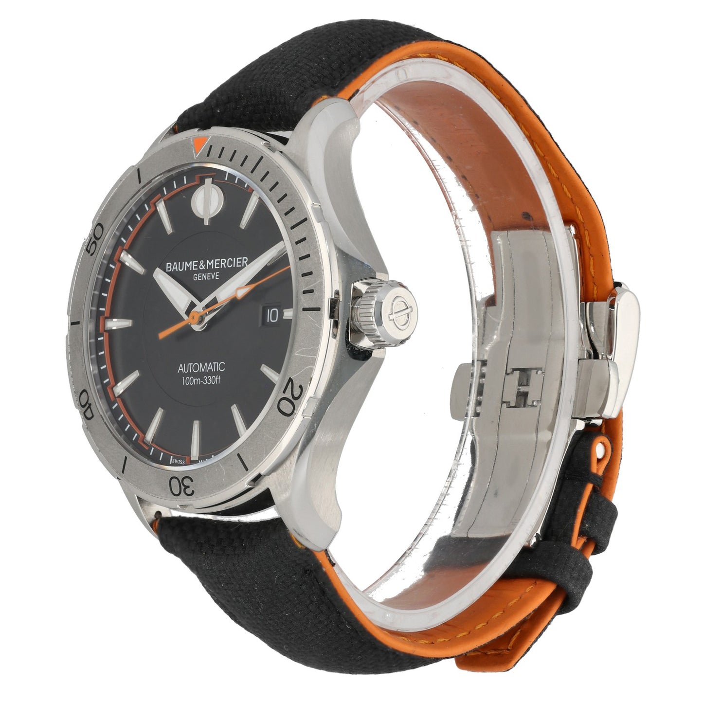 Baume Et Mercier Clifton 65819 42mm Stainless Steel Watch