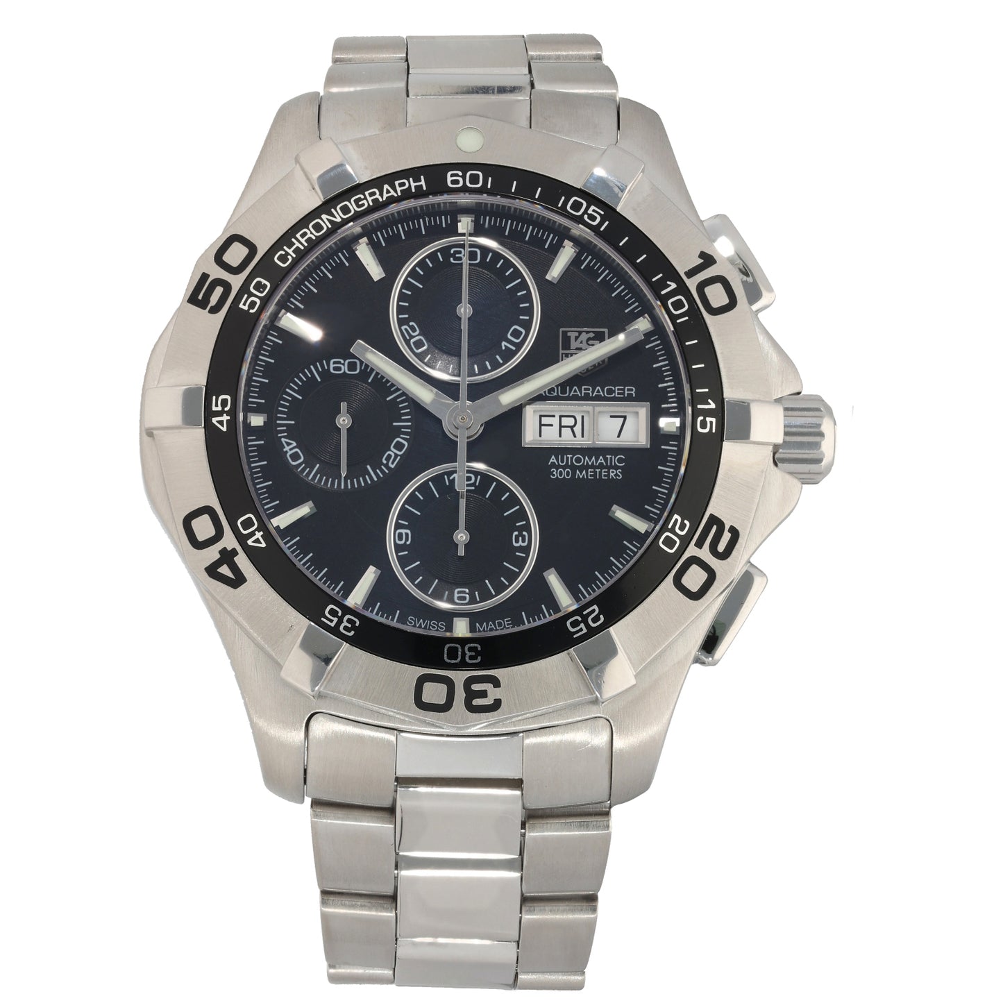 Tag Heuer Aquaracer CAF2010 43mm Stainless Steel Watch