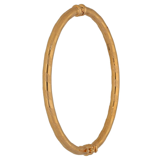 9ct Gold Hinged/Clasp Bangle