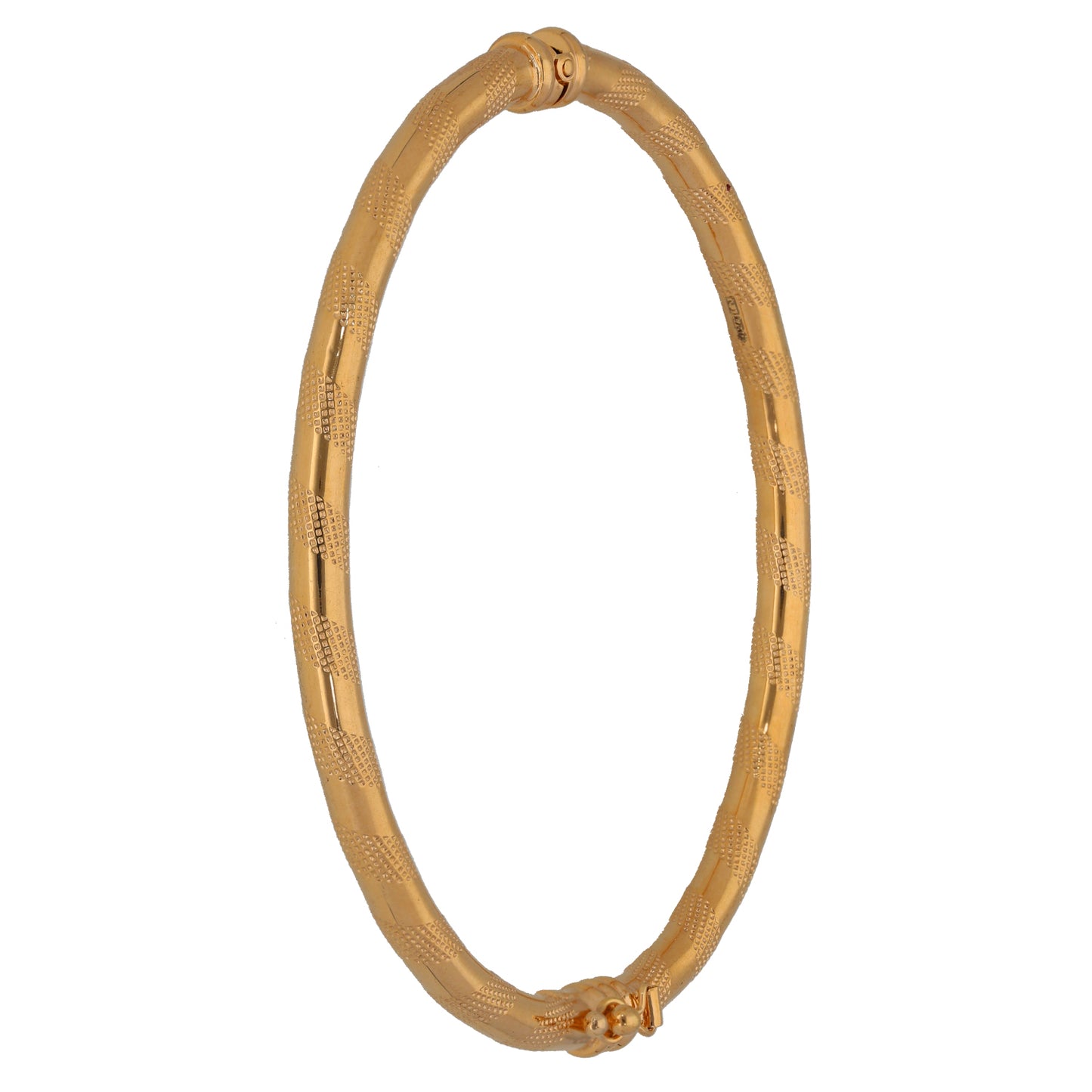 9ct Gold Hinged/Clasp Bangle