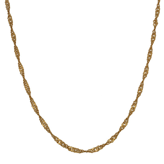 22ct Gold Singapore Chain 16"