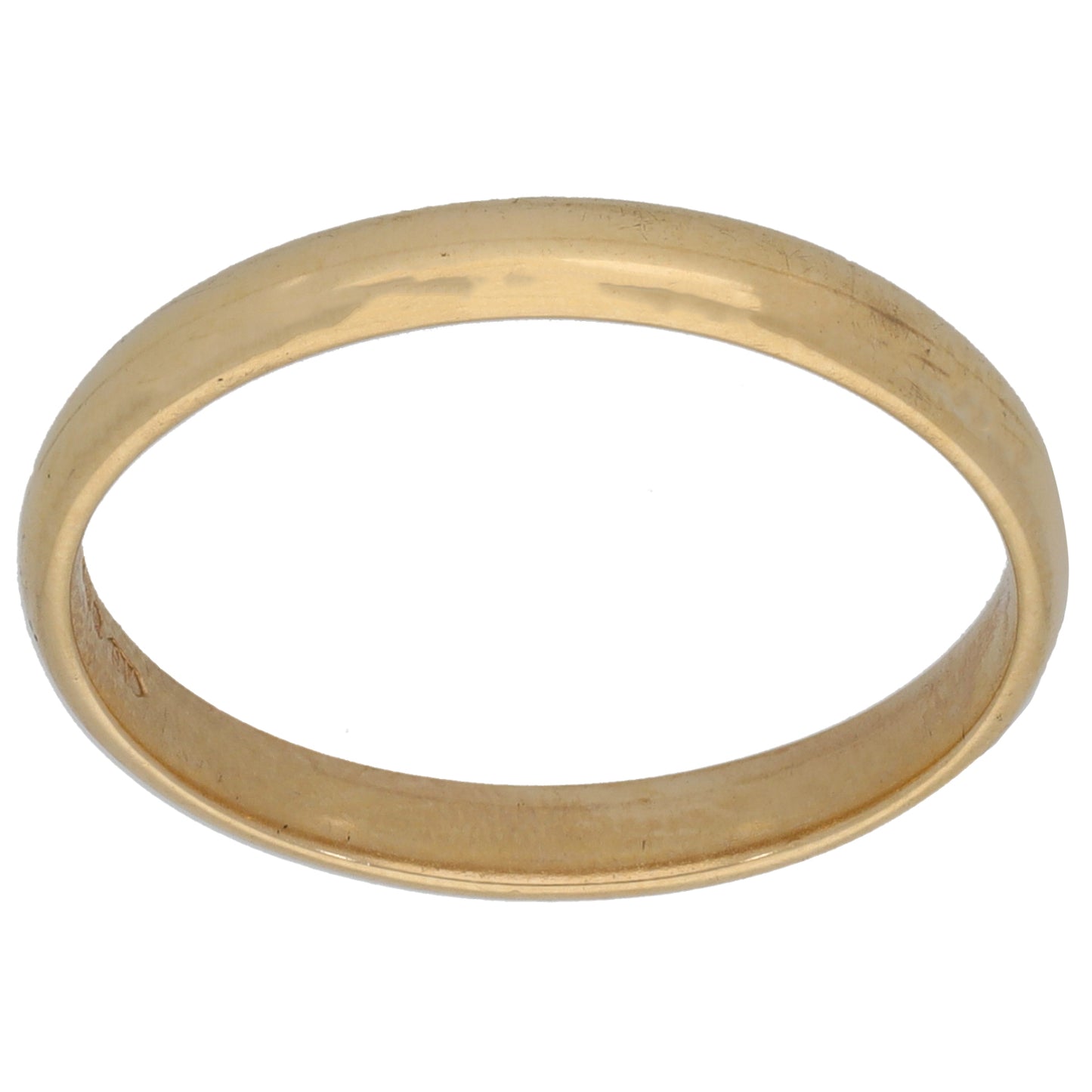 9ct Gold Plain Wedding Ring Size U
