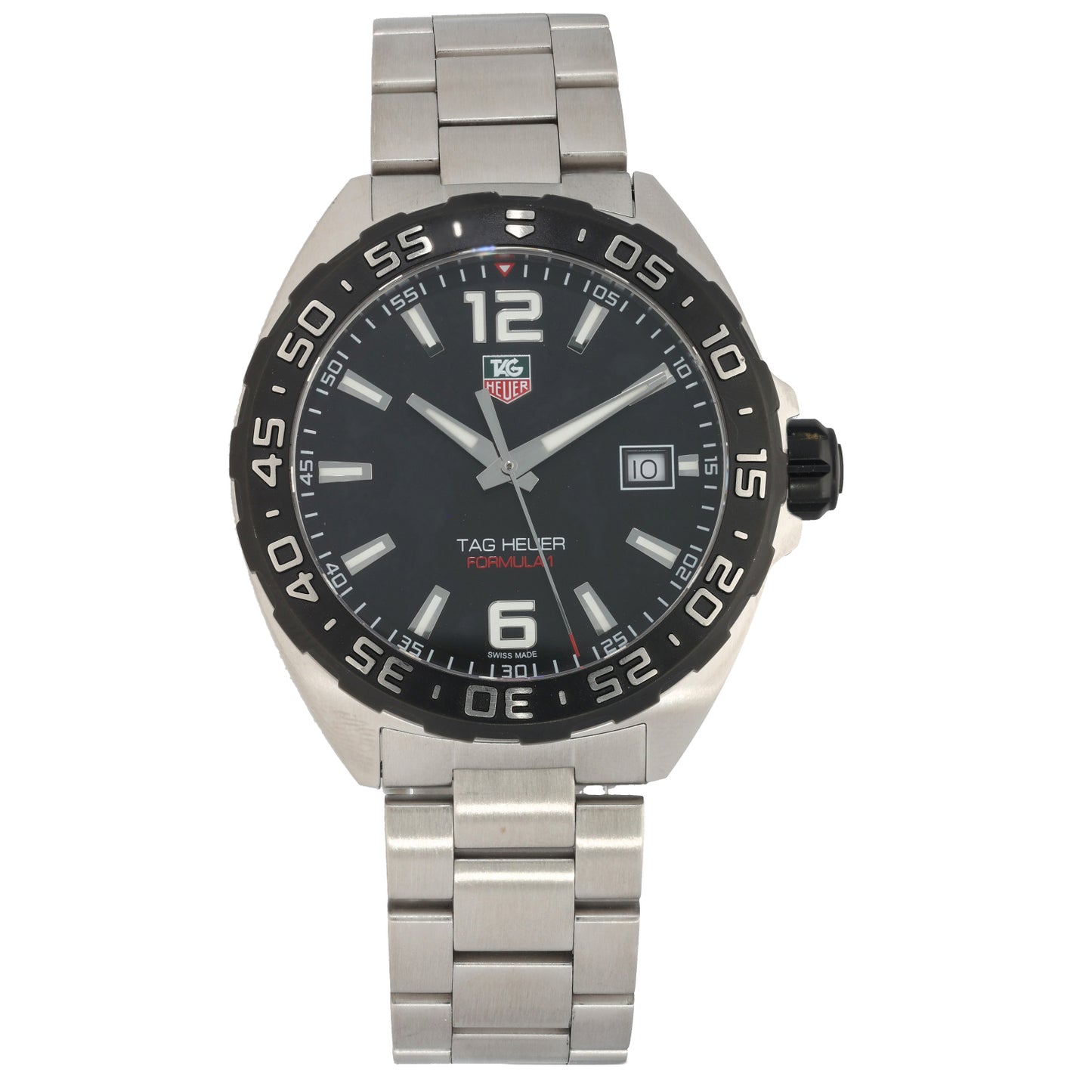 Tag Heuer Formula 1 WAZ1110 41mm Stainless Steel Watch