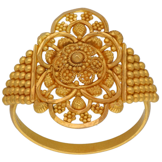 22ct Gold Alternative Ring Size P