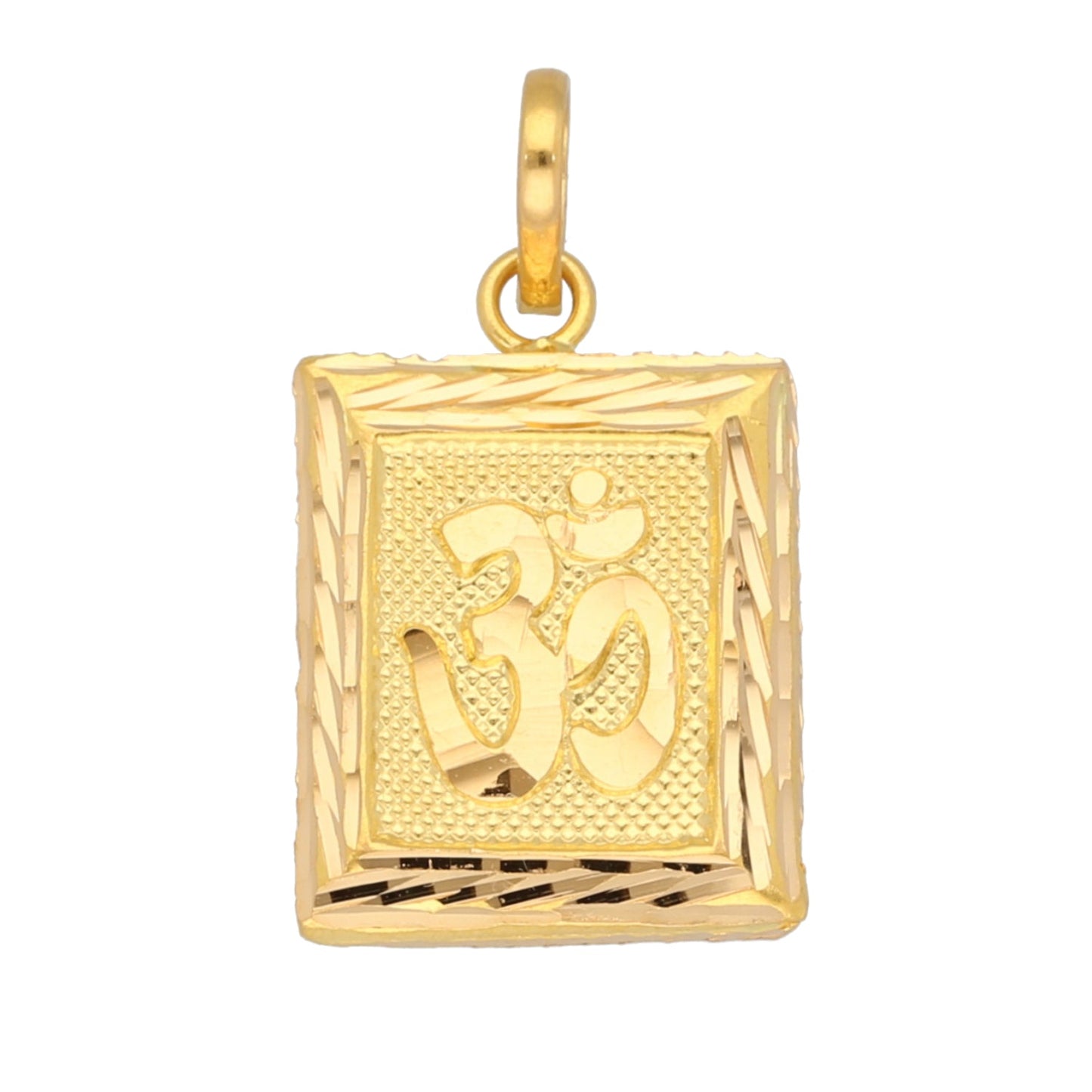 22ct Gold Ohm Pendant