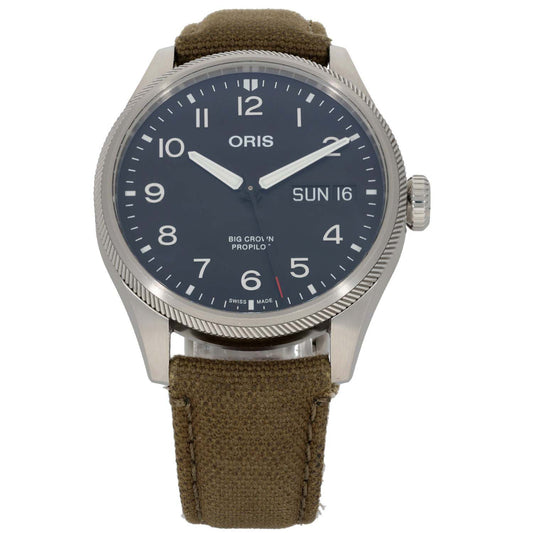 Oris Big Crown ProPilot 01 752 7760 4164 44mm Stainless Steel Watch