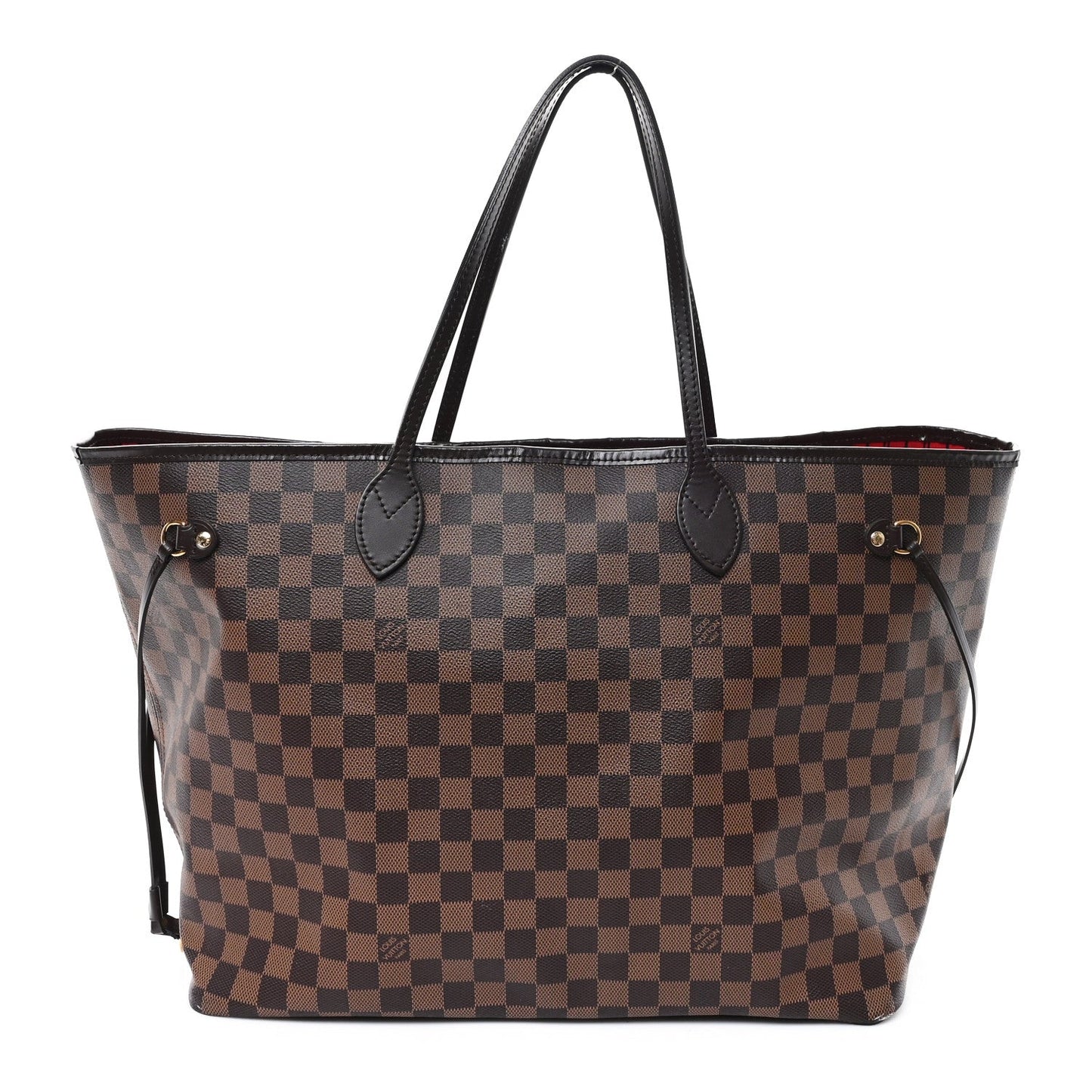 Louis Vuitton Damier Ebene Neo Neverfull GM Coated Canvas Bag - Brown