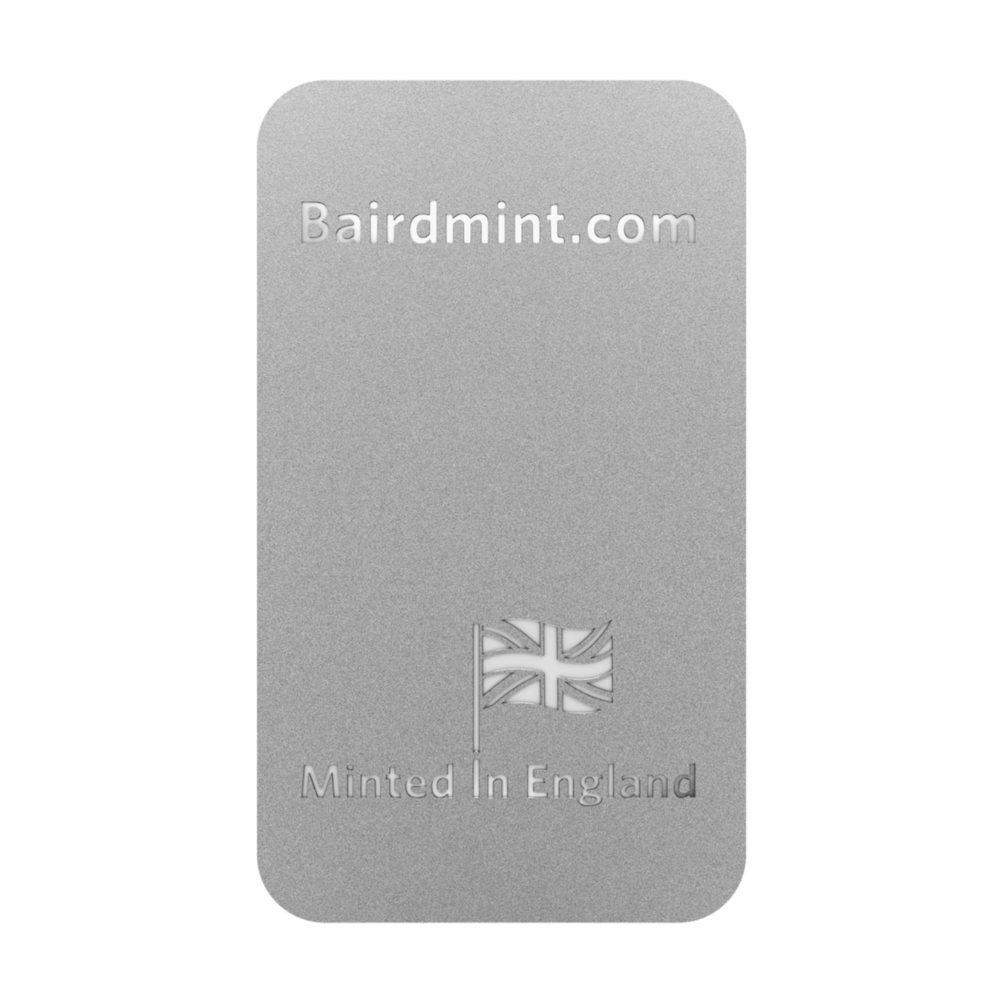 New Baird & Co Platinum 1/2oz Minted Bar