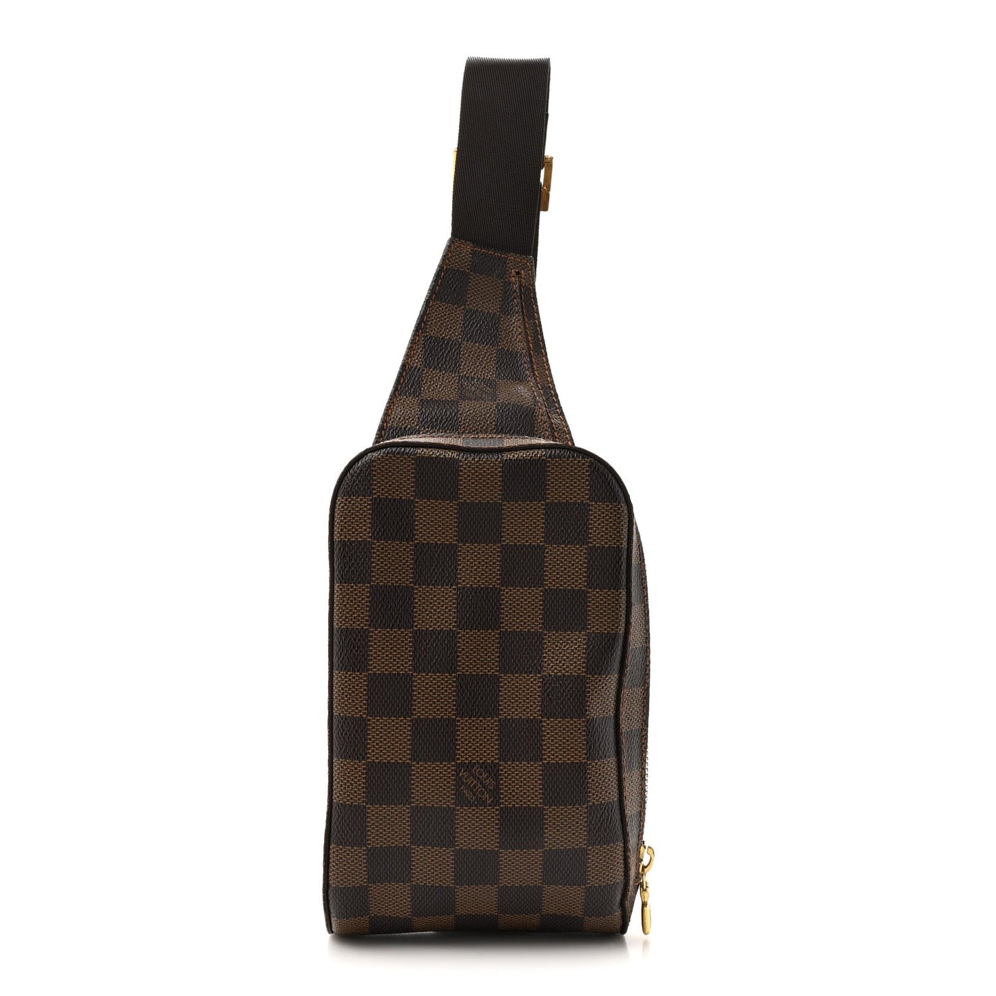 Louis Vuitton Geronimos Damier Ebene Coated Canvas Bag - Brown