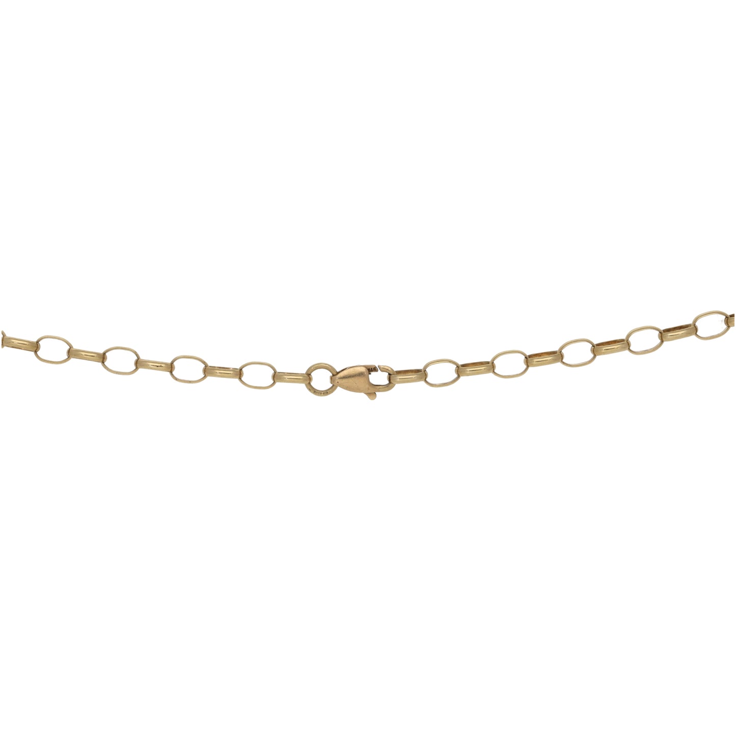 9ct Gold Belcher Chain 16"