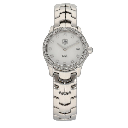 Tag Heuer Link WJF1417 24mm Stainless Steel Watch