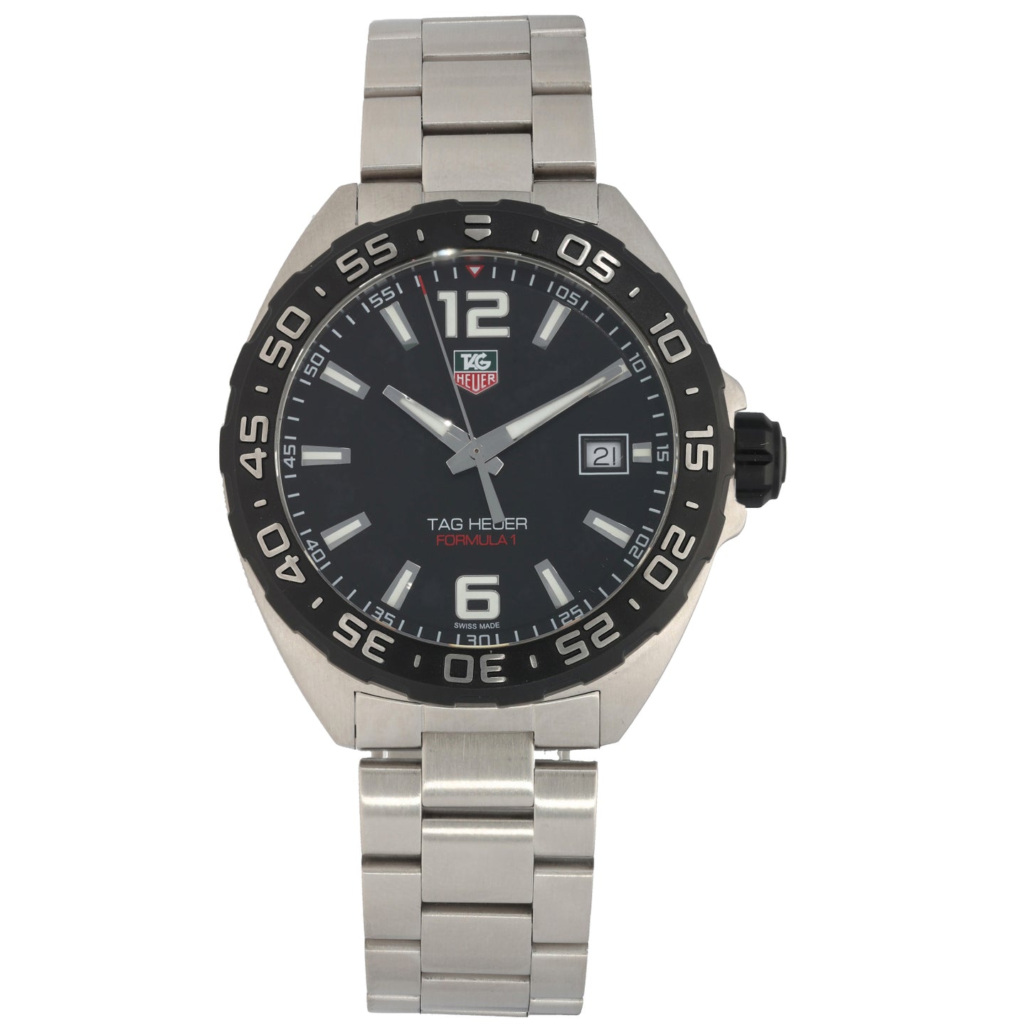 Tag Heuer Formula 1 WAZ1110 41mm Stainless Steel Watch