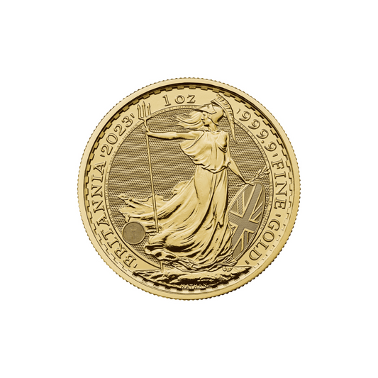 24ct Gold King Charles III The Coronation 1oz Britannia Coin 2023