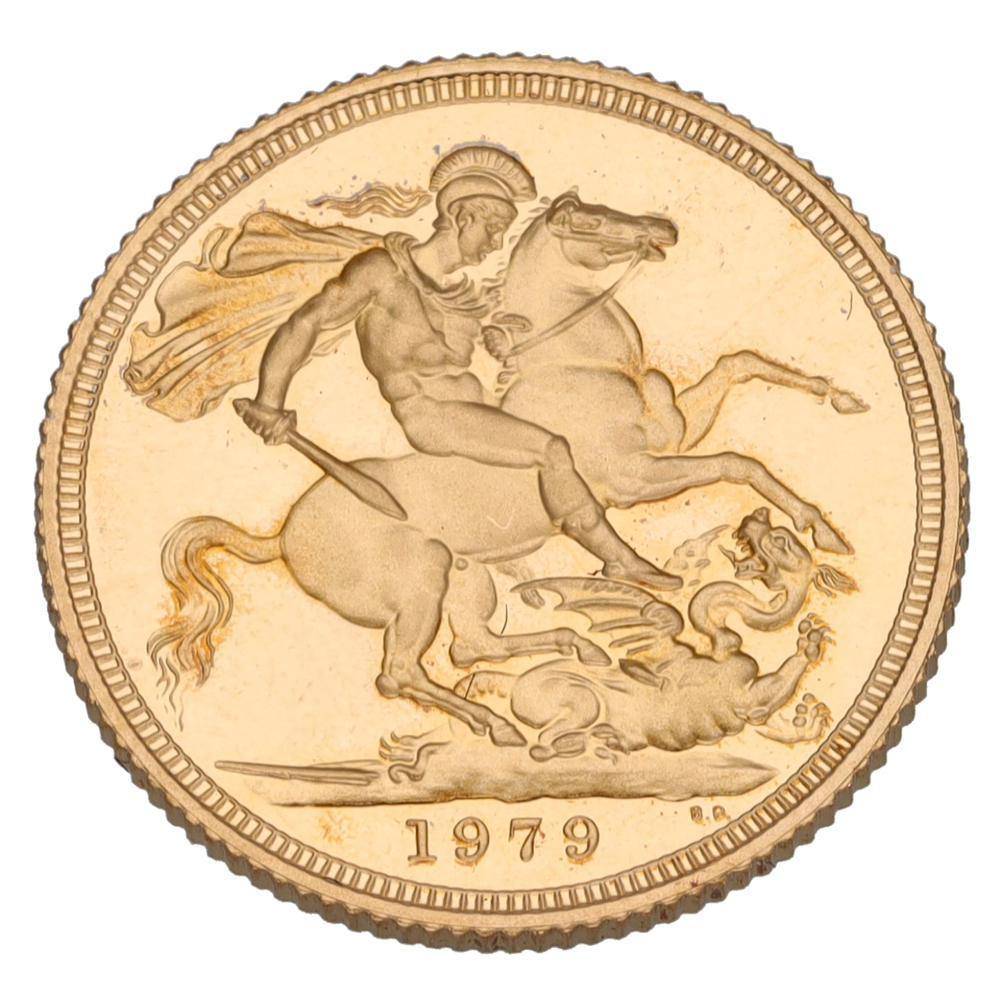 22ct Gold Queen Elizabeth II Full Sovereign Coin 1979