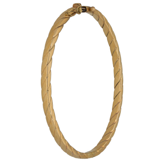 9ct Gold Hinged/Clasp Bangle