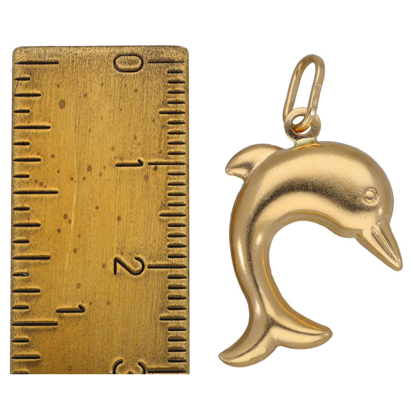 9ct Gold Dolphin Pendant