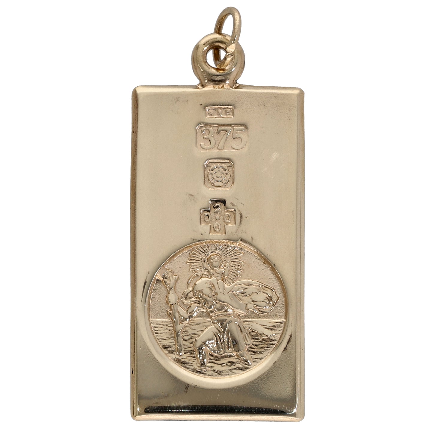 9ct Gold St Christopher Pendant